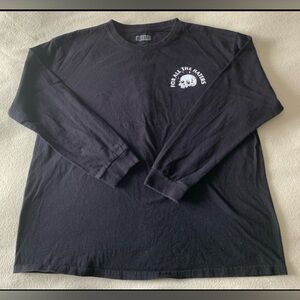 For All The Haters men long sleeve shirt size XL - 100% cotton